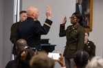 JSU ROTC, 2023 Fall Commissioning Ceremony in Houston Cole Library 25 by Alyssa Cash