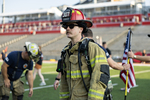 JSU ROTC and University Police, 2025 9/11 Memorial Stair Climb 8 by Alyssa Cash
