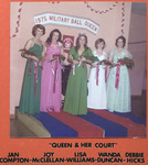 1975 Military Ball Queen and Her Court by unknown
