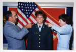 Kathy Hey, 1987 ROTC Commissioning 1 by Don Hayes