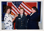 Kathy McLeod, 1987 ROTC Commissioning 1 by Don Hayes