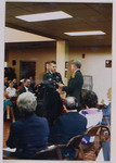 Presentations in Rowe Hall 4, circa 1986 by unknown