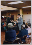 Presentations in Rowe Hall 6, circa 1986 by unknown