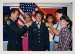 Michele Picard, 1987 ROTC Commissioning 2 by Don Hays