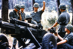ROTC Cadets with Canon, circa 1970s by unknown