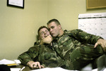 JSU ROTC, Mike Viers and Lance Lang, circa 1989 by unknown