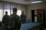 JSU ROTC, circa 1989 Playing Pool in Lounge 1 by unknown
