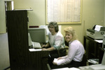 JSU ROTC, circa 1989 Clerks Working at Desks 2 by unknown