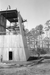 JSU ROTC, circa 1985 Student Rappels from Tower 1 by unknown