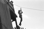 JSU ROTC, circa 1985 Rappelling and Emergency Rappel Training 14 by unknown