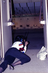 JSU Student Aims Weapon in Rifle Range 6, circa 1980s by unknown