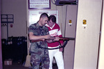 JSU Student Aims Weapon in Rifle Range 7, circa 1980s by unknown