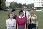 JSU ROTC, 1986 Ceremony on Front Lawn 2 by unknown