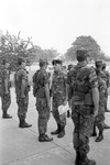 JSU ROTC, circa 1986 Cadets Stand at Attention by unknown