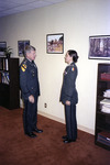 Captain Charlotte Roman, circa 1985 Ceremony and Send Off 2 by unknown