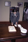 Captain Charlotte Roman, circa 1985 Ceremony and Send Off 3 by unknown