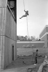 JSU Students, circa 1985 Rappel Tower 4 by unknown