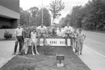ROTC Scenes, circa 1984 Around Rowe Hall 4 by unknown