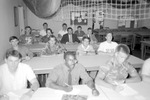 JSU ROTC, circa 1984 Students Seated during Classroom Training 2 by unknown