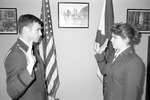 Rhonda Edwards,1985 ROTC Commissioning by unknown