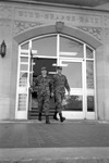 ROTC Cadets Exit Bibb Graves Hall 3 by unknown