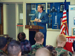 Kevin Green Addresses 2002 ROTC Commissioning Class 2 by Steve Latham