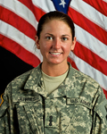 Teela Jeffries, 2009 ROTC Cadet Staff by Steve Latham