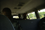 JSU ROTC, circa 2000s Members Inside Van by unknown