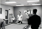ROTC Students In Rowe Hall Lounge 1, circa 1990s by unknown