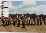 ROTC circa 1986, Group on Lawn 1 by unknown