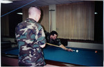 ROTC Students In Rowe Hall Lounge 2, circa 1986 by unknown