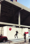 JSU Family Day, circa 2002 Stadium Rappelling 3 by unknown