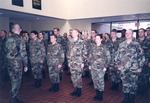 JSU ROTC, circa 2000 Group Inside Rowe Hall Lobby 3 by unknown