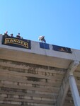Football Stadium, 2005 Rappelling 8 by unknown