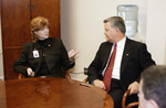 GSCC President Renee Culverhouse Meets with JSU President Bill Meehan, Joint ROTC Venture 6 by Steve Latham